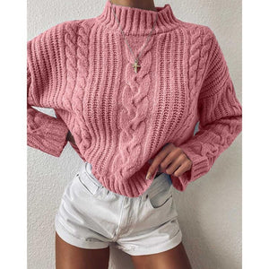 solid color new crochet sweater