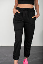 Load image into Gallery viewer, SHOPIRISBASIC Let&#39;s Do This Bustier and Joggers Lounge Set in Black
