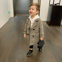 Load image into Gallery viewer, High Quality Children Wool Coat
