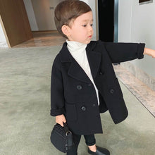 Load image into Gallery viewer, High Quality Children Wool Coat
