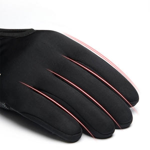 Guantes cálidos de invierno con pantalla táctil, impermeables y antideslizantes