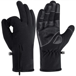 Guantes cálidos de invierno con pantalla táctil, impermeables y antideslizantes