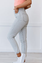 Load image into Gallery viewer, Kancan Valentina Pinstripe Mom Jeans
