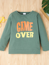 Load image into Gallery viewer, Kids GAME OVER Tee and Joggers Set
