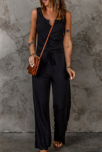 Load image into Gallery viewer, Ribbed Knit Tank and Drawstring Waist Pants Set
