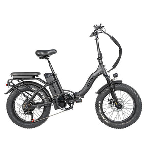 [US Stock]Rattan LF 750W Step Through Foldable Fat Tire Ebike