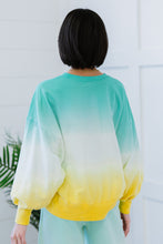 Load image into Gallery viewer, Zenana Hello Summer Full Size Run Ombre Cropped Sweatshirt
