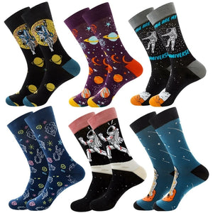 Multipack High Ankle Medium Thickness Colorful Casual Cotton sock