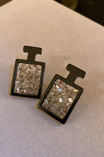 Load image into Gallery viewer, Crystal Square Shape Stud Earrings
