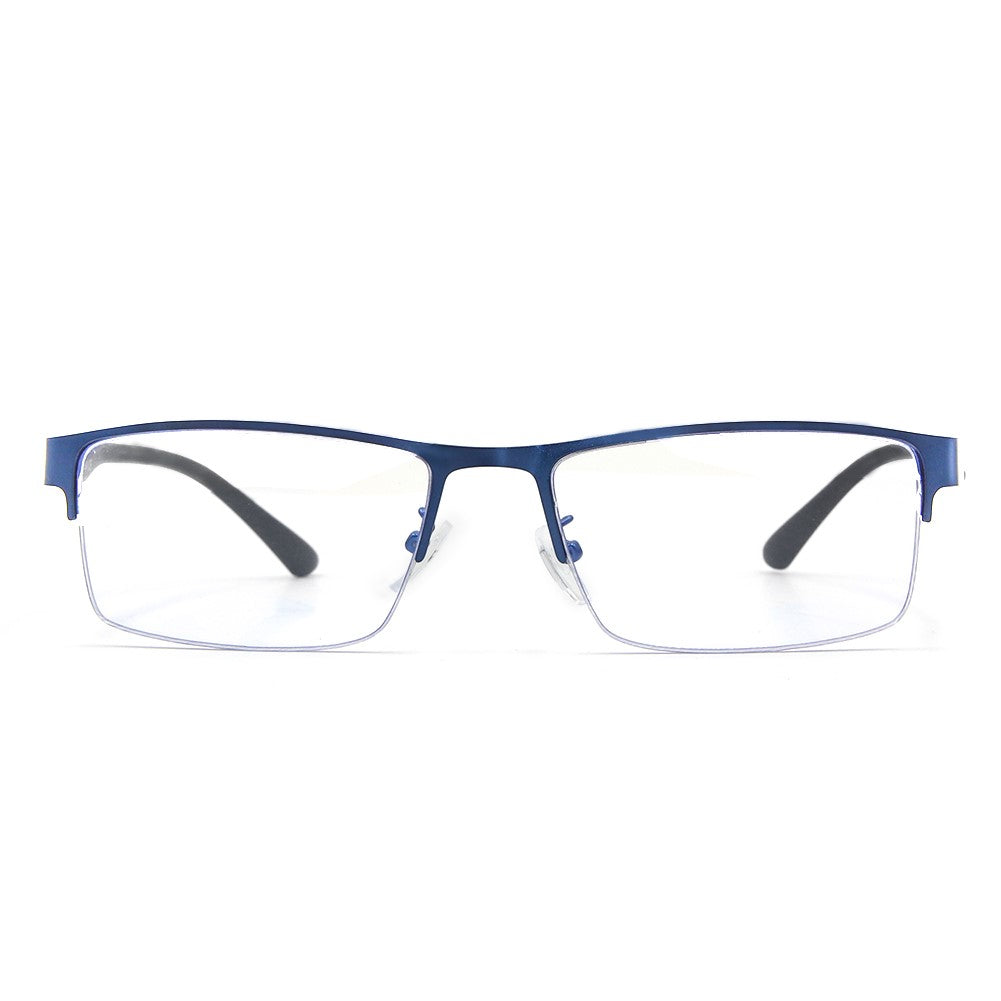 Gafas para ordenador Cyxus Blue Ray Shielding (8001T09, marco rectangular de latón)