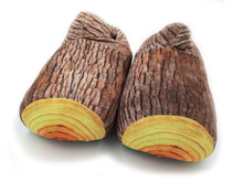 Load image into Gallery viewer, Wood Stump Slippers
