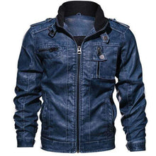 Load image into Gallery viewer, Velvet Leather Collar Jackets
