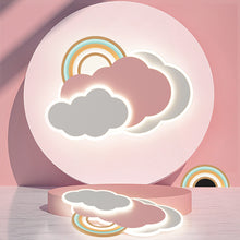 Load image into Gallery viewer, Rainbow Cloud Children&#39;s Ceiling Lamp
