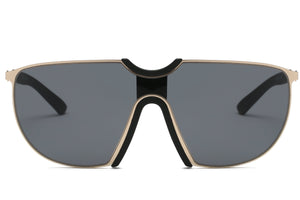 Oversized Aviator  Style Sunglasses