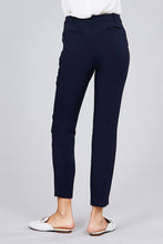 Load image into Gallery viewer, Seam Side Pocket Classic Stretch Crop Pants
