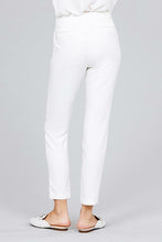 Load image into Gallery viewer, Seam Side Pocket Classic Stretch Crop Pants
