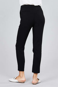 Seam Side Pocket Classic Stretch Crop Pants