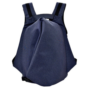 Mochilas casuales para hombres y estudiantes de color sólido 