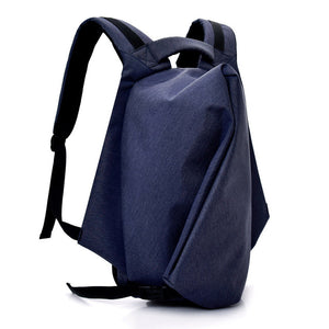 Mochilas casuales para hombres y estudiantes de color sólido 