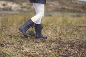 Botas de lluvia negras para mujer LotOfRain