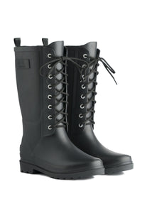 Botas de lluvia negras para mujer LotOfRain