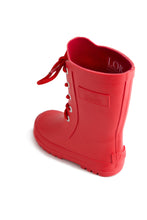 Cargar imagen en el visor de la galería, Botas de lluvia originales para niños de LotOfRain en color rojo
