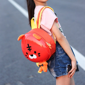 Mochila de moda para niños pequeños con cara de animal adorable 