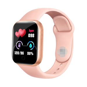 Smart Watch with Bracelet - Pink