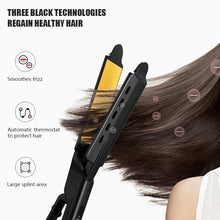 Load image into Gallery viewer, Hair Straightener Four-gear temperature adjustment Ceramic Tourmaline Ionic Flat Iron Curling iron Hair curler For Women hair
