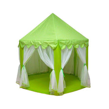 Load image into Gallery viewer, Children&#39;s Tent Play Tent Princess Girl&#39;s Dreamful Castle Outdoor Indoor Garden Folding Playing Lodge Kids Balls Pool Playhouse
