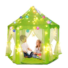 Load image into Gallery viewer, Princess Children&#39;s Tent Ball Pool Wigwam Portable Tent For Kids Girl&#39;s Castle Play House Outdoor Garden Kid Folding Beach Toys
