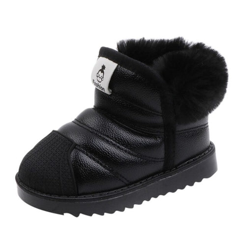 Kids/Big Kids Snow Boots Slip-on Waterproof Ankle Boots