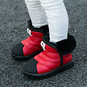 Kids/Big Kids Snow Boots Slip-on Waterproof Ankle Boots