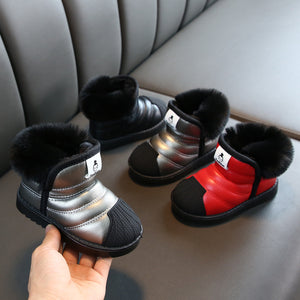 Kids/Big Kids Snow Boots Slip-on Waterproof Ankle Boots