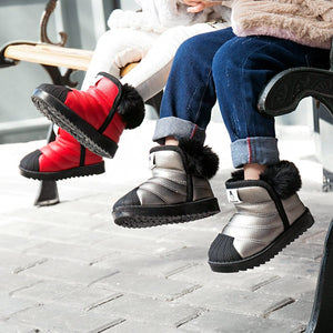 Kids/Big Kids Snow Boots Slip-on Waterproof Ankle Boots