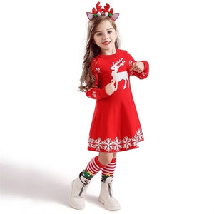 Girls Knitted Seasonal Dresses