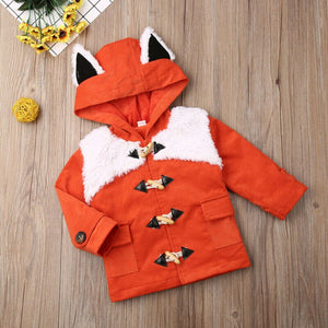 Abrigo de invierno estilo animal para niños pequeños