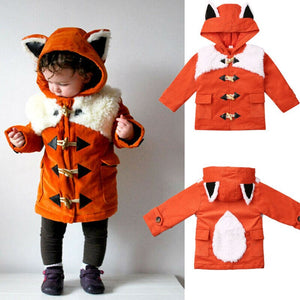 Abrigo de invierno estilo animal para niños pequeños