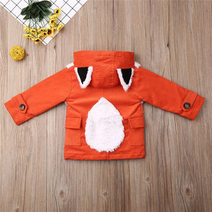 Abrigo de invierno estilo animal para niños pequeños