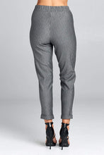 Load image into Gallery viewer, Ladies High Waist Striped Pants
