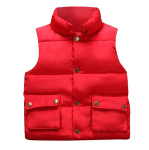 Kids Winter Soft Warm Vest