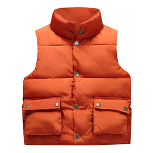 Kids Winter Soft Warm Vest