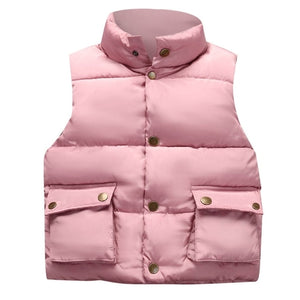 Kids Winter Soft Warm Vest