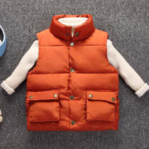 Kids Winter Soft Warm Vest