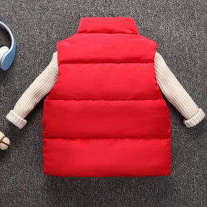 Kids Winter Soft Warm Vest