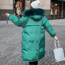 Cargar imagen en el visor de la galería, Parkas de mujer de doble cara
