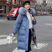 Cargar imagen en el visor de la galería, Parkas de mujer de doble cara
