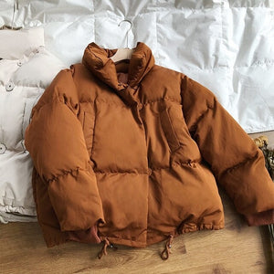 Parka gruesa de invierno para mujer