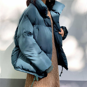 Parka gruesa de invierno para mujer