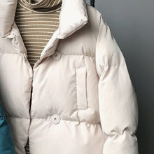 Cargar imagen en el visor de la galería, Parka gruesa de invierno para mujer
